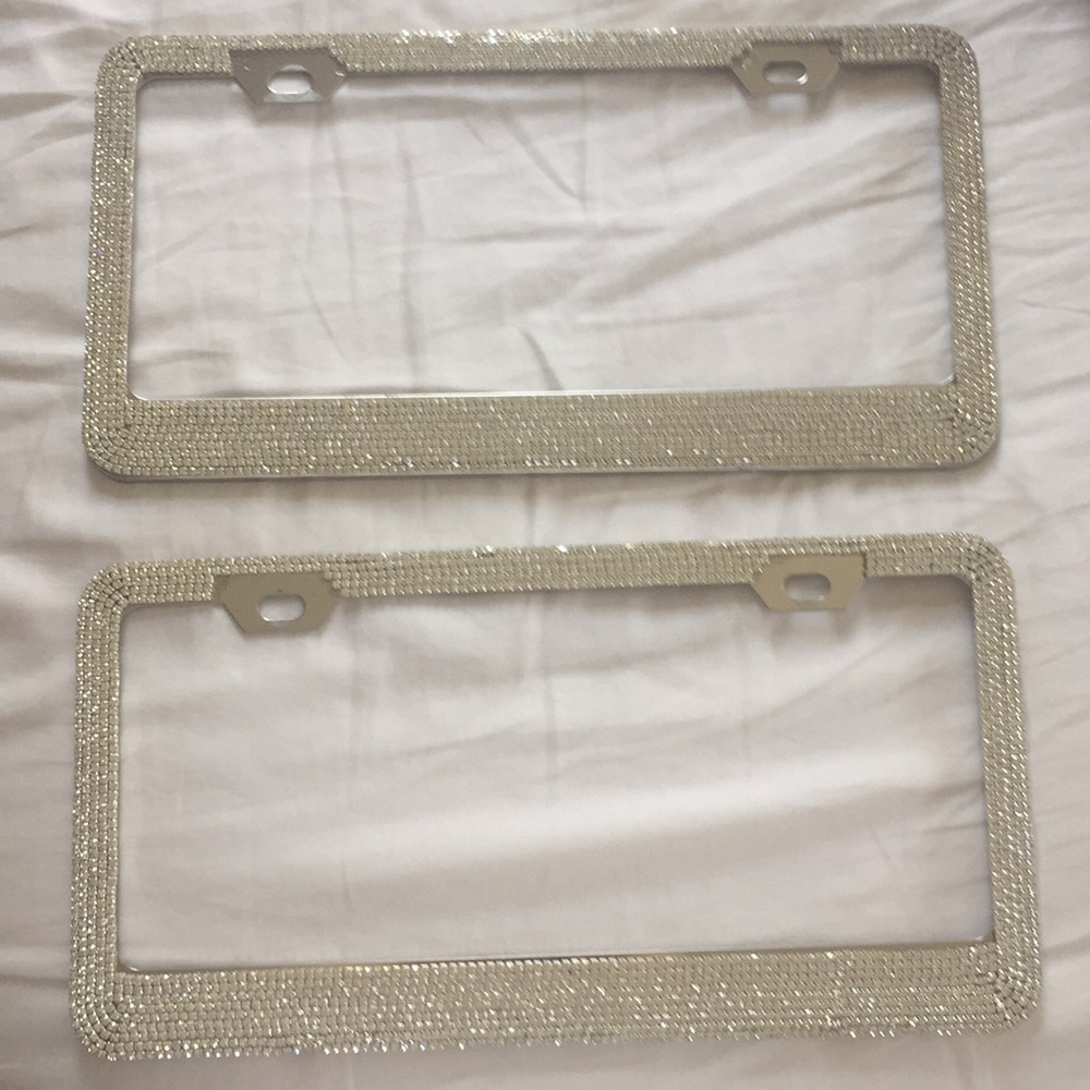 Diamond License Plate Frame